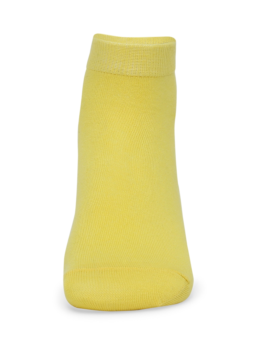 spykar | Underjeans By Spykar Men Olive & Yellow Cotton Blend Sneaker Socks - Pack Of 2 3