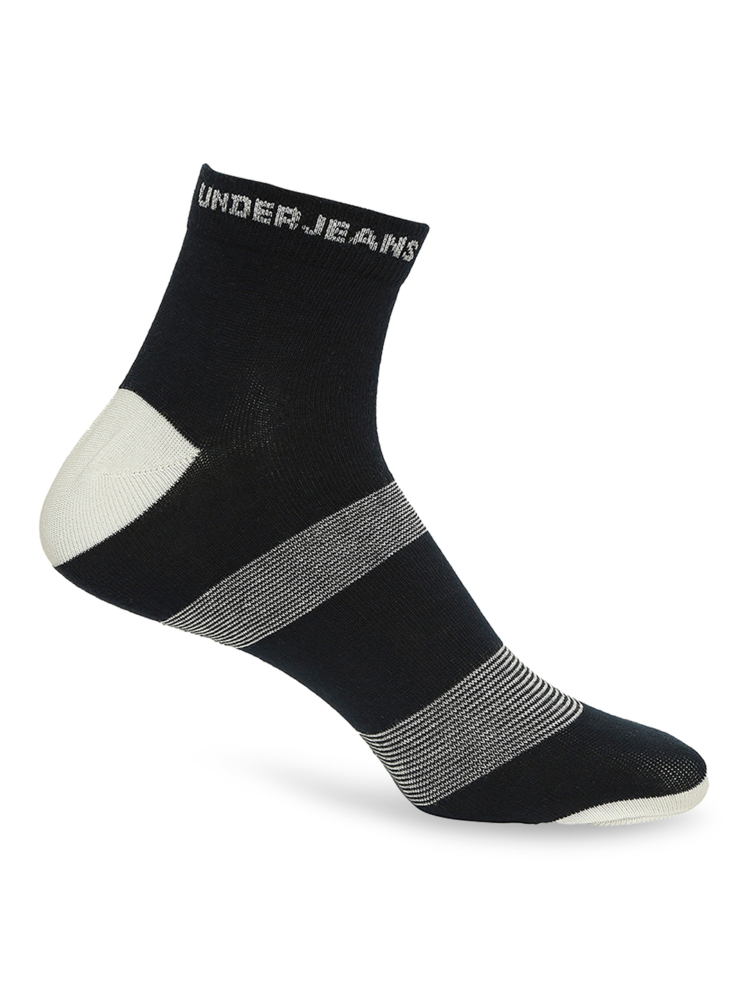 spykar | Underjeans by Spykar Premium Dark Grey & Navy Ankle Length Socks - Pack Of 2 3