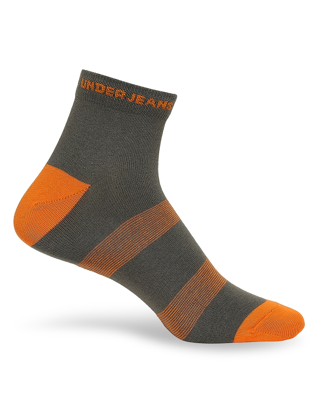 spykar | Underjeans by Spykar Premium Dark Grey & Navy Ankle Length Socks - Pack Of 2 2