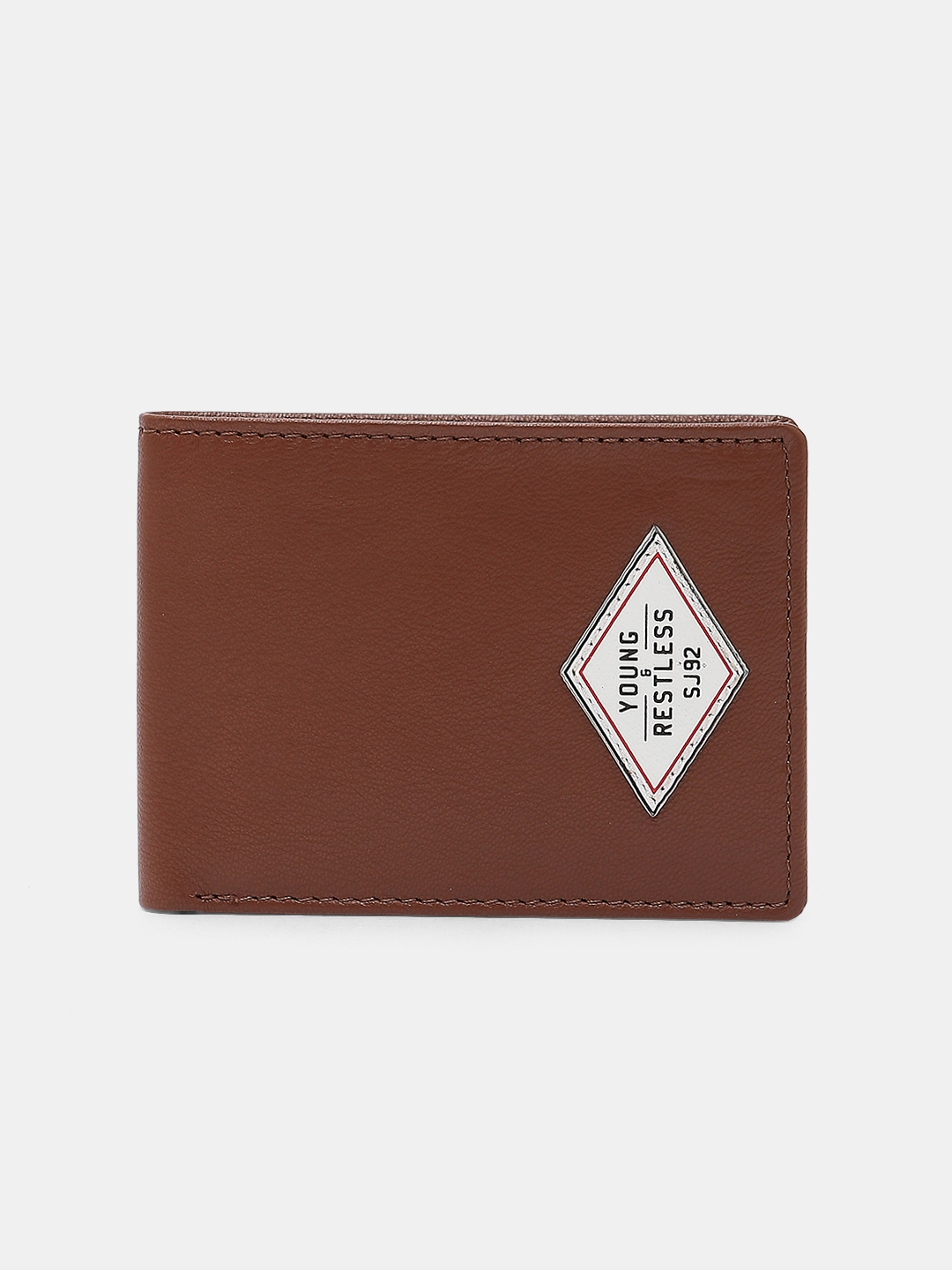 spykar | Spykar Brown Leather Belt & Wallet Combo 2