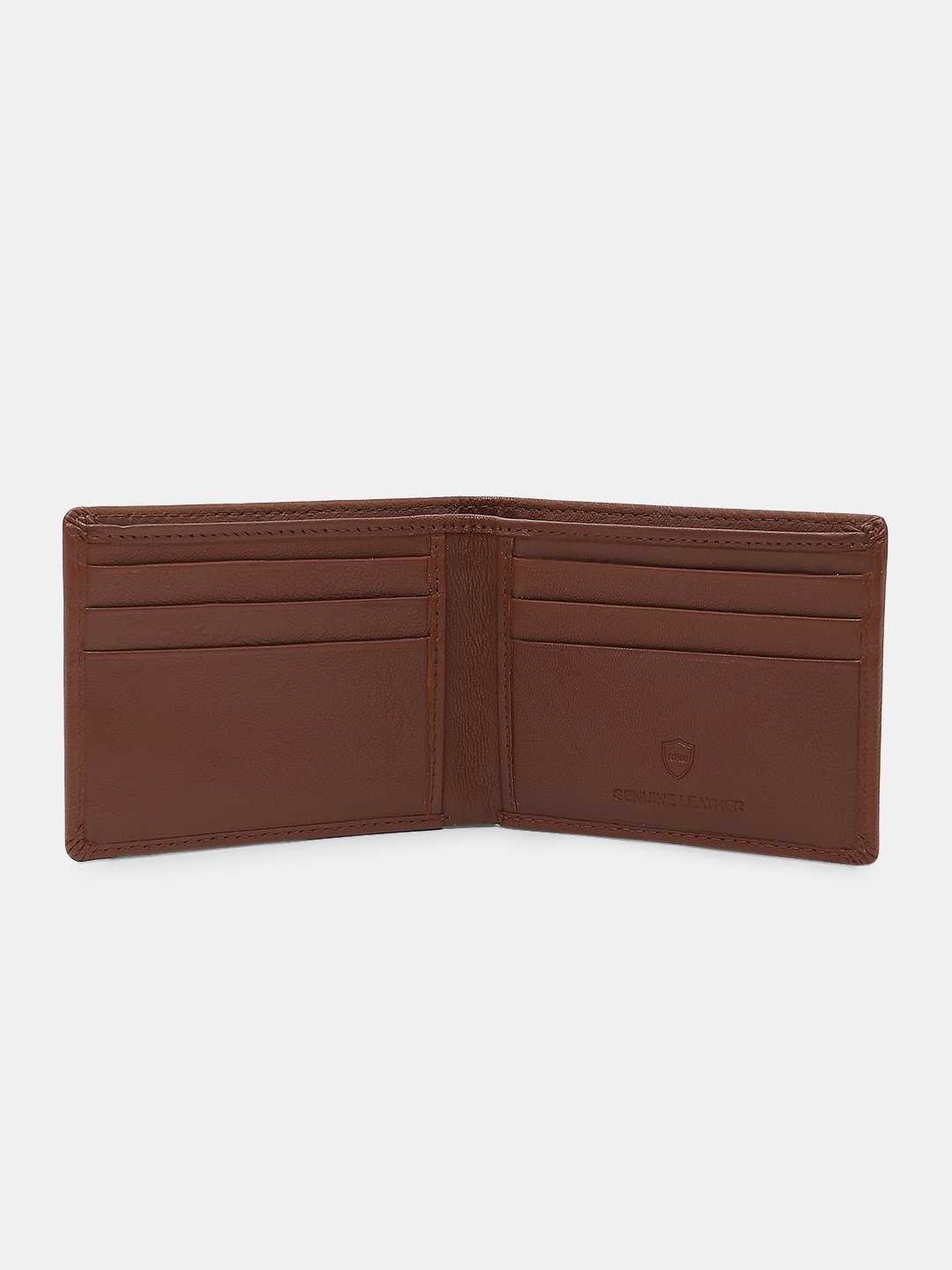 spykar | Spykar Brown Leather Belt & Wallet Combo 11