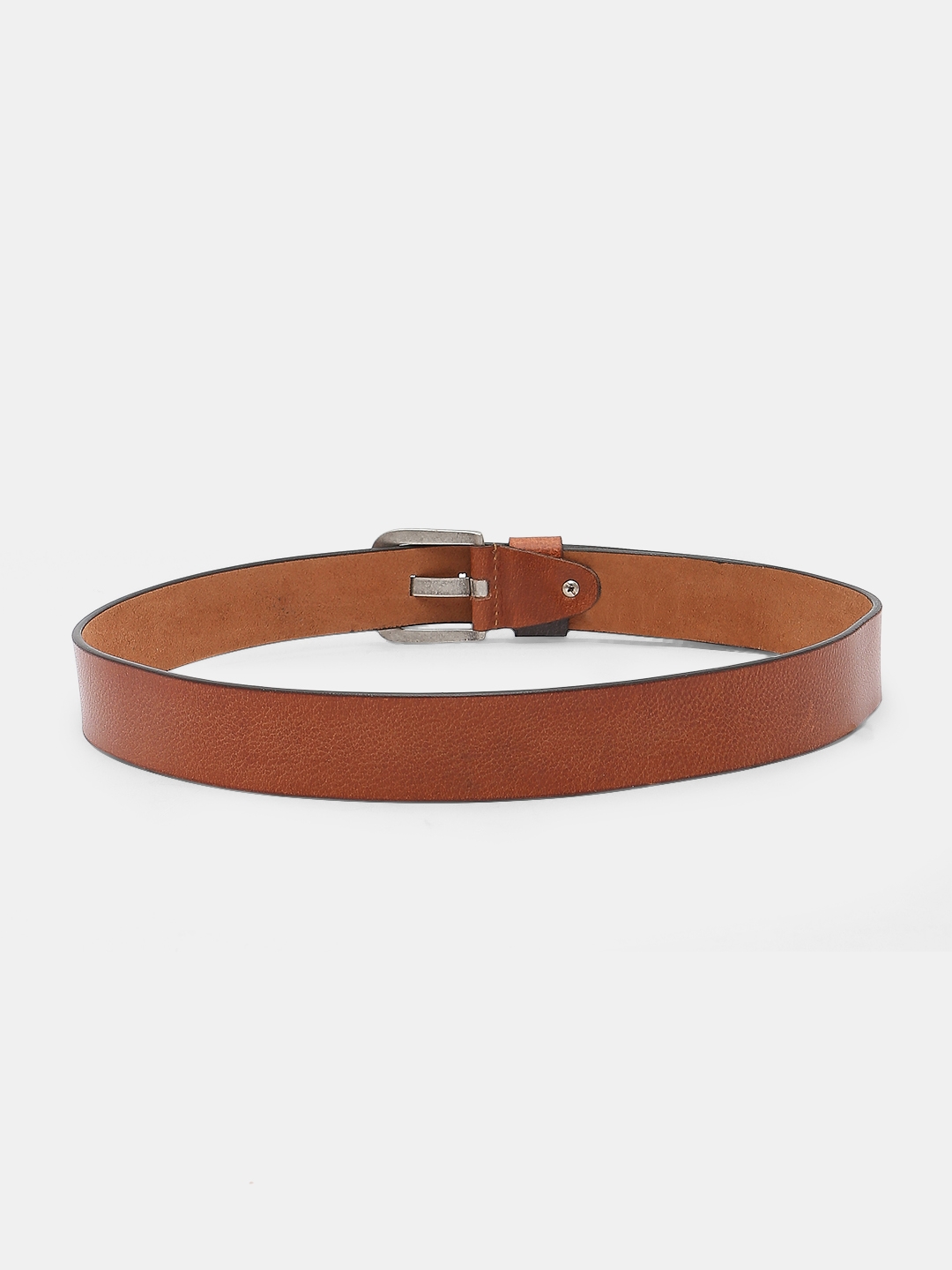 spykar | Spykar Brown Leather Belt & Wallet Combo 7