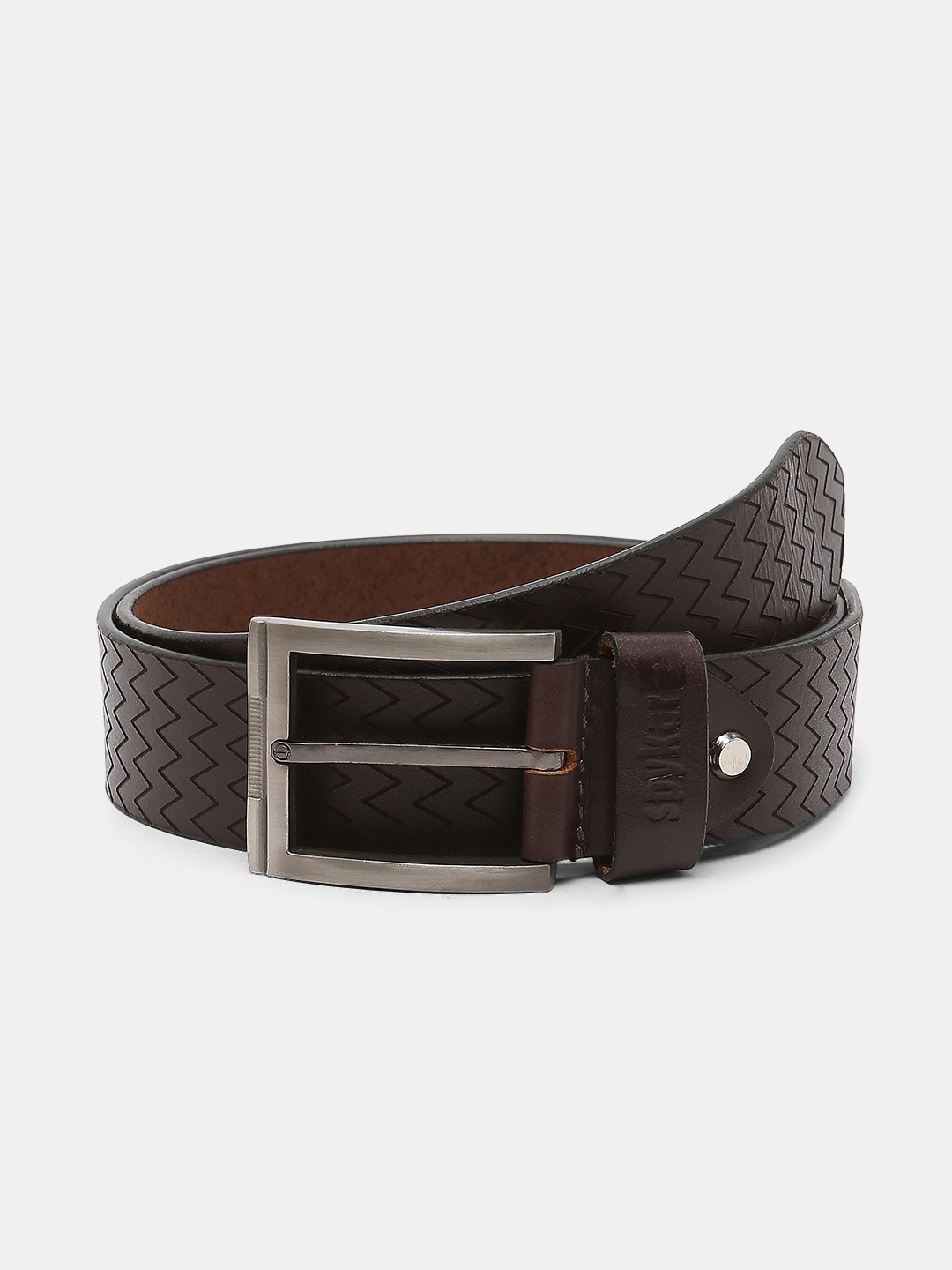 spykar | Spykar Black Leather Belt & Wallet Combo 2