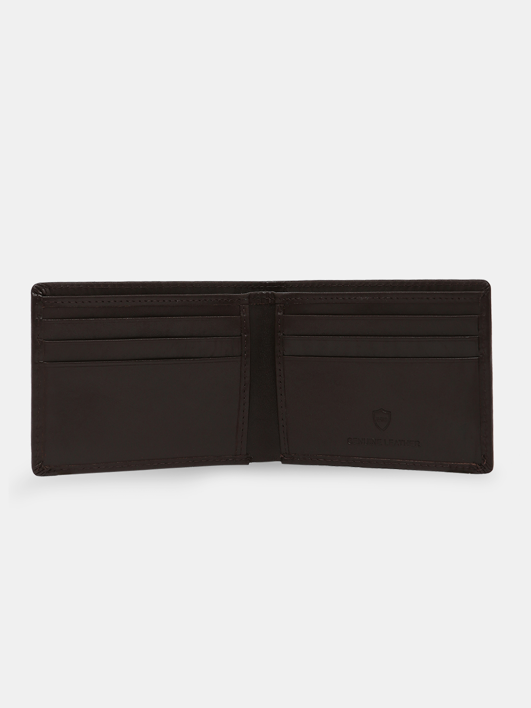 Spykar Black Leather Belt & Wallet Combo