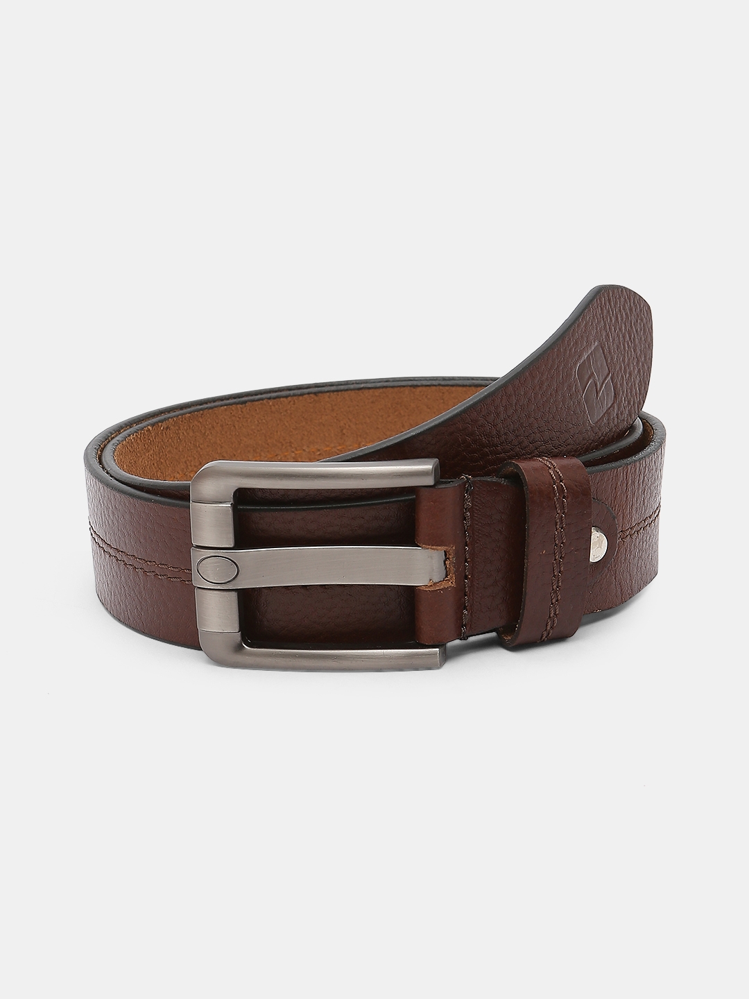spykar | Spykar Black Leather Belt & Wallet Combo 2