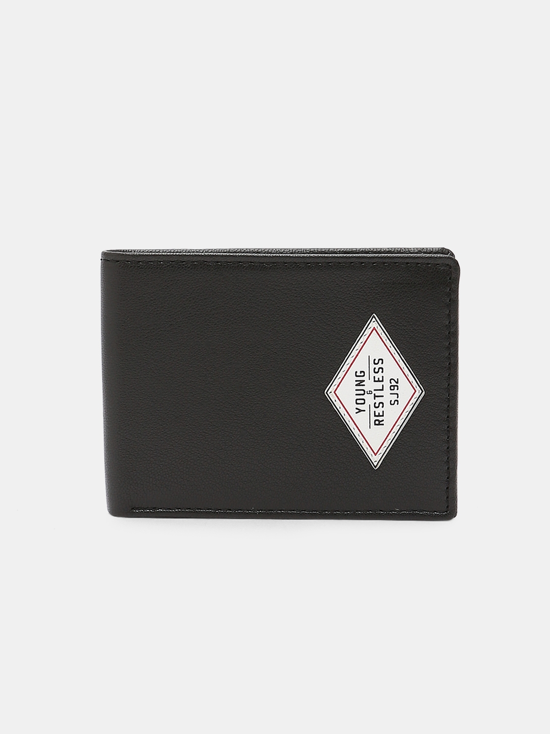 spykar | Spykar Black Leather Belt & Wallet Combo 4