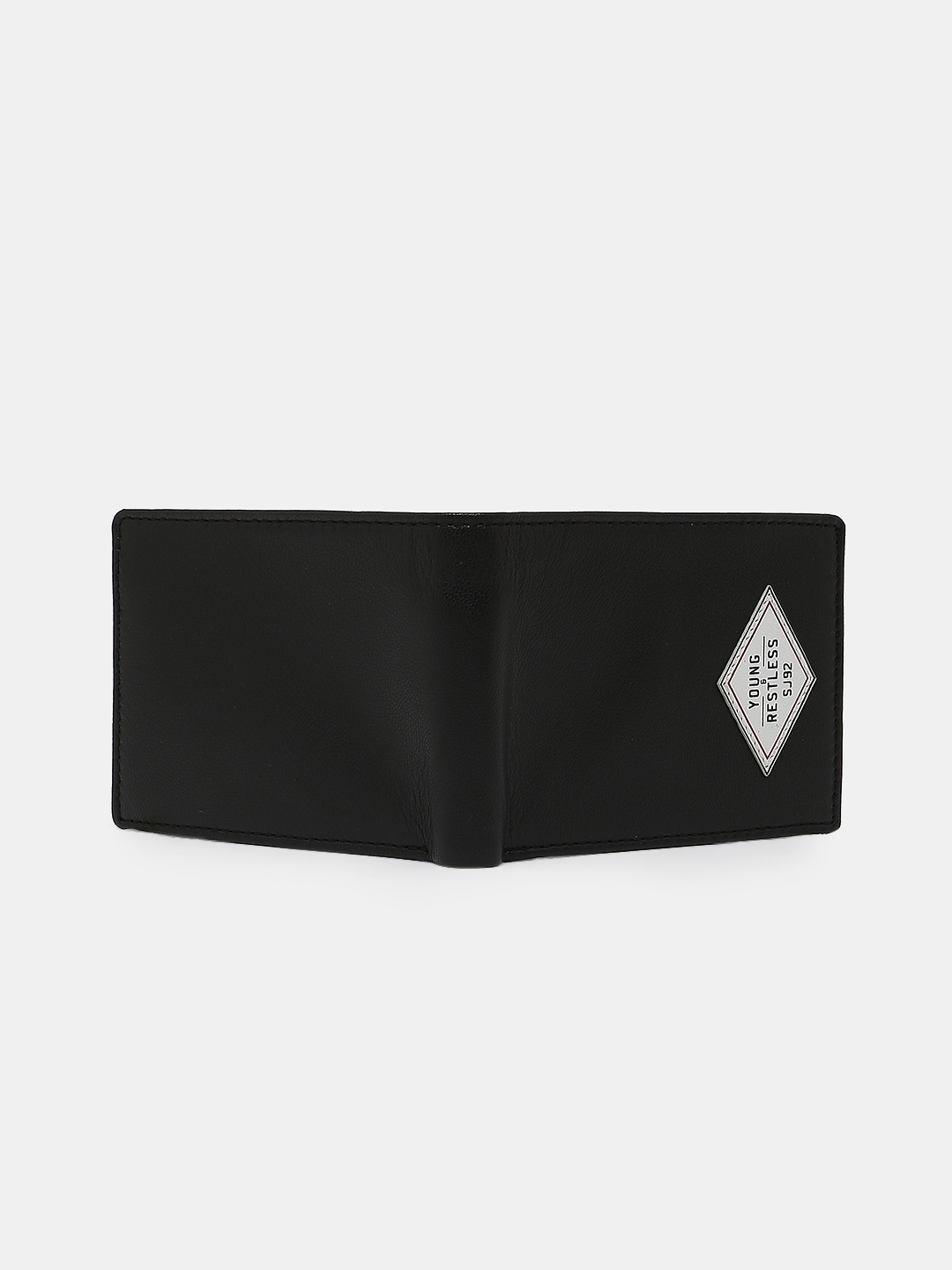 spykar | Spykar Black Leather Belt & Wallet Combo 11
