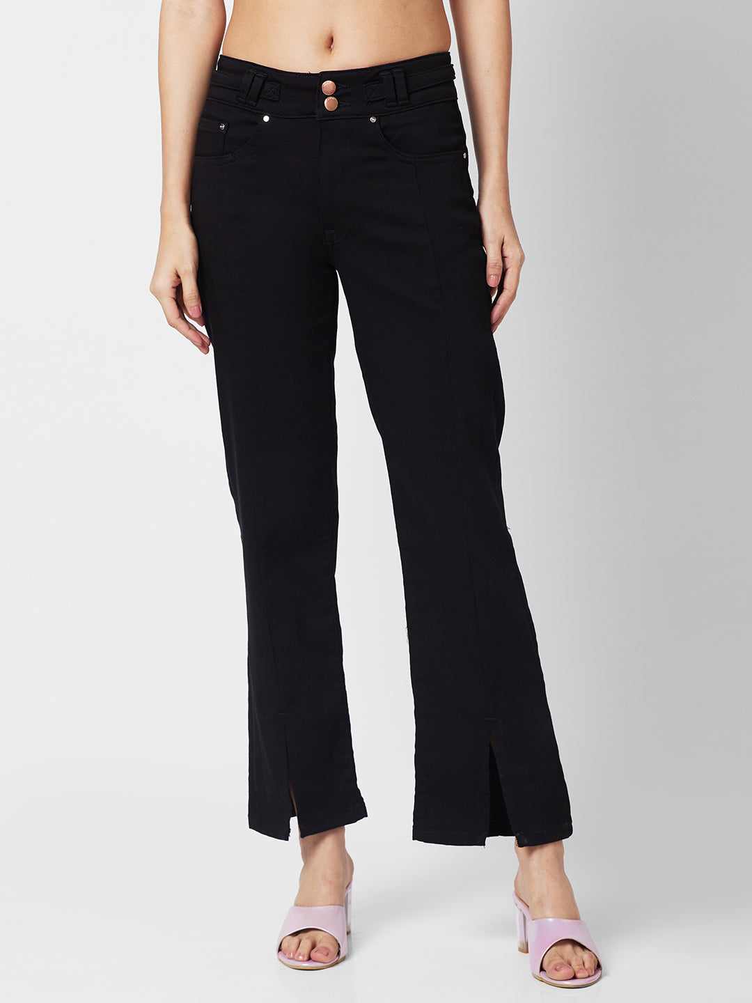 SPYKAR LADIES WESTERN JEANS WDYNR1BD196 Black