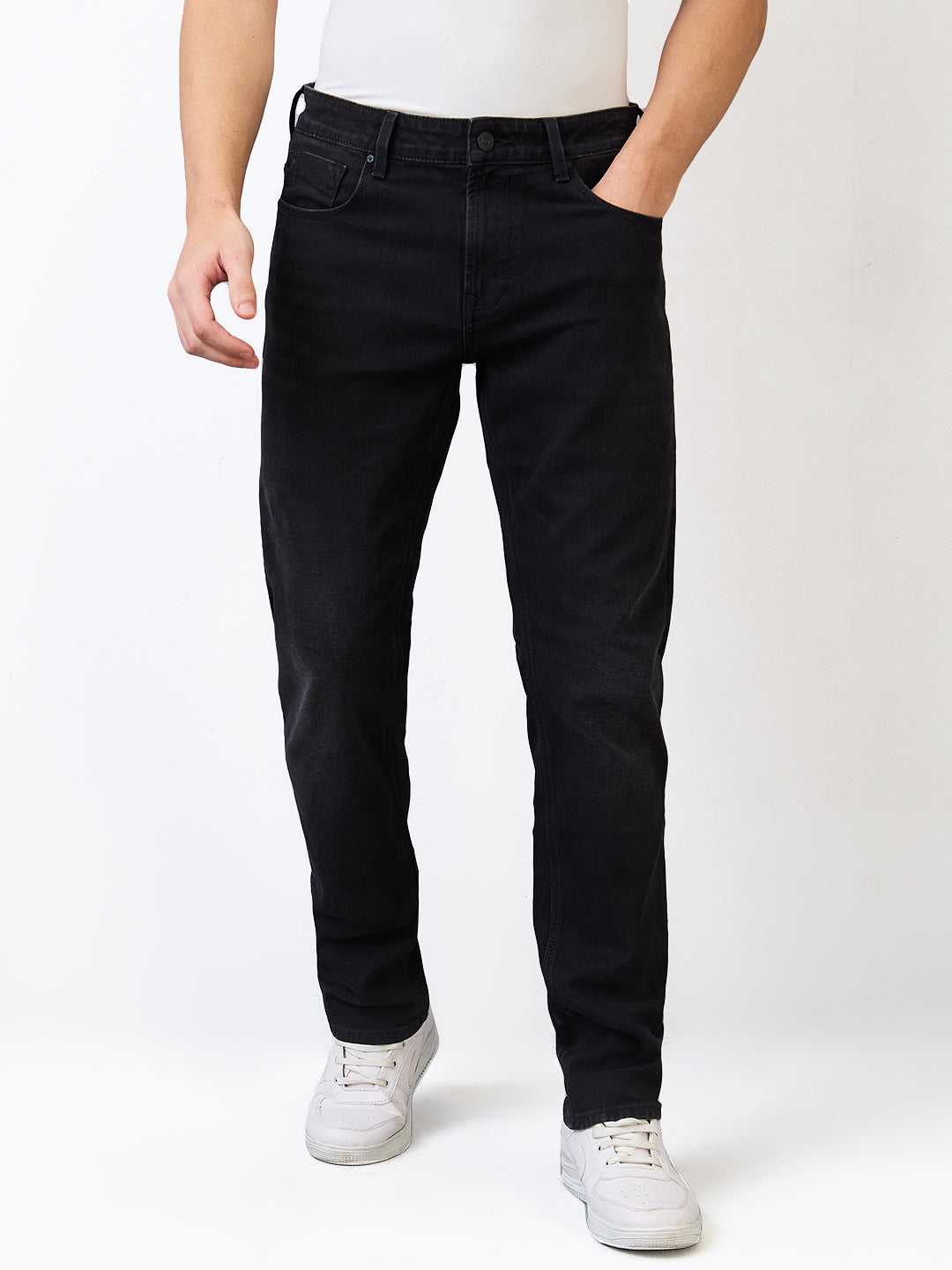 SPYKAR MENS JEANS MDRC1BE013 CARBON BLACK