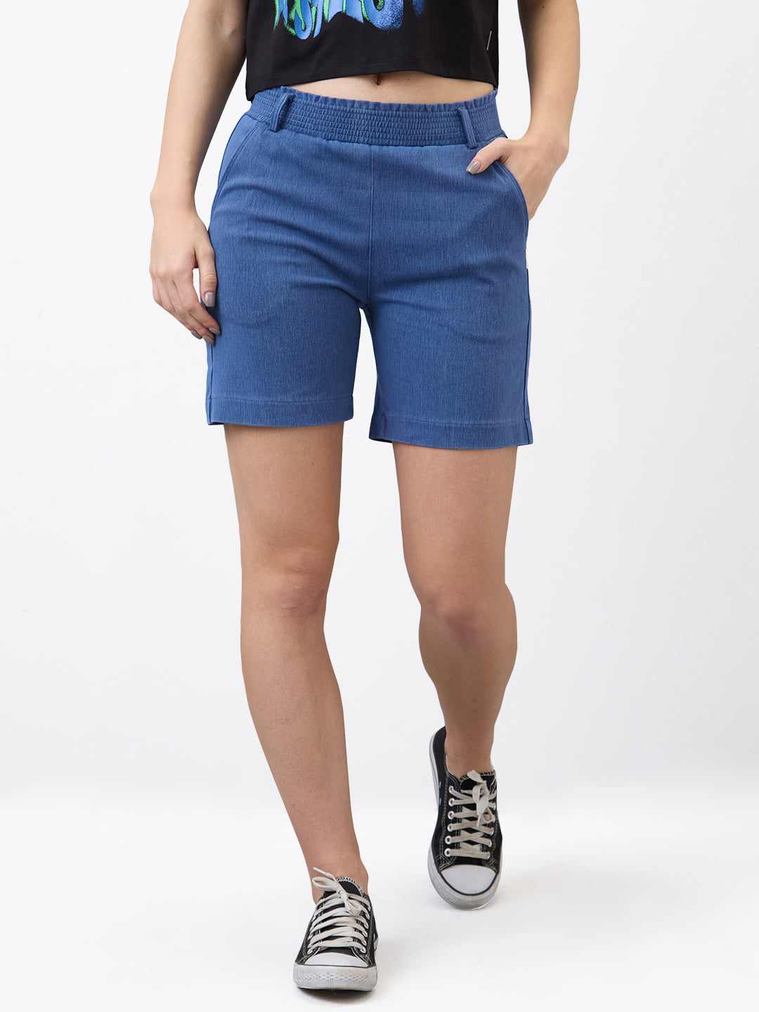 SPYKAR LADIES WESTERN SHORTS