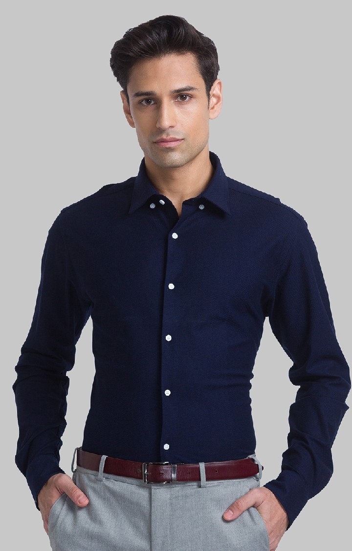 Raymond Formal Shirts  Buy Raymond Fancy Blue Shirt Online  Nykaa Fashion