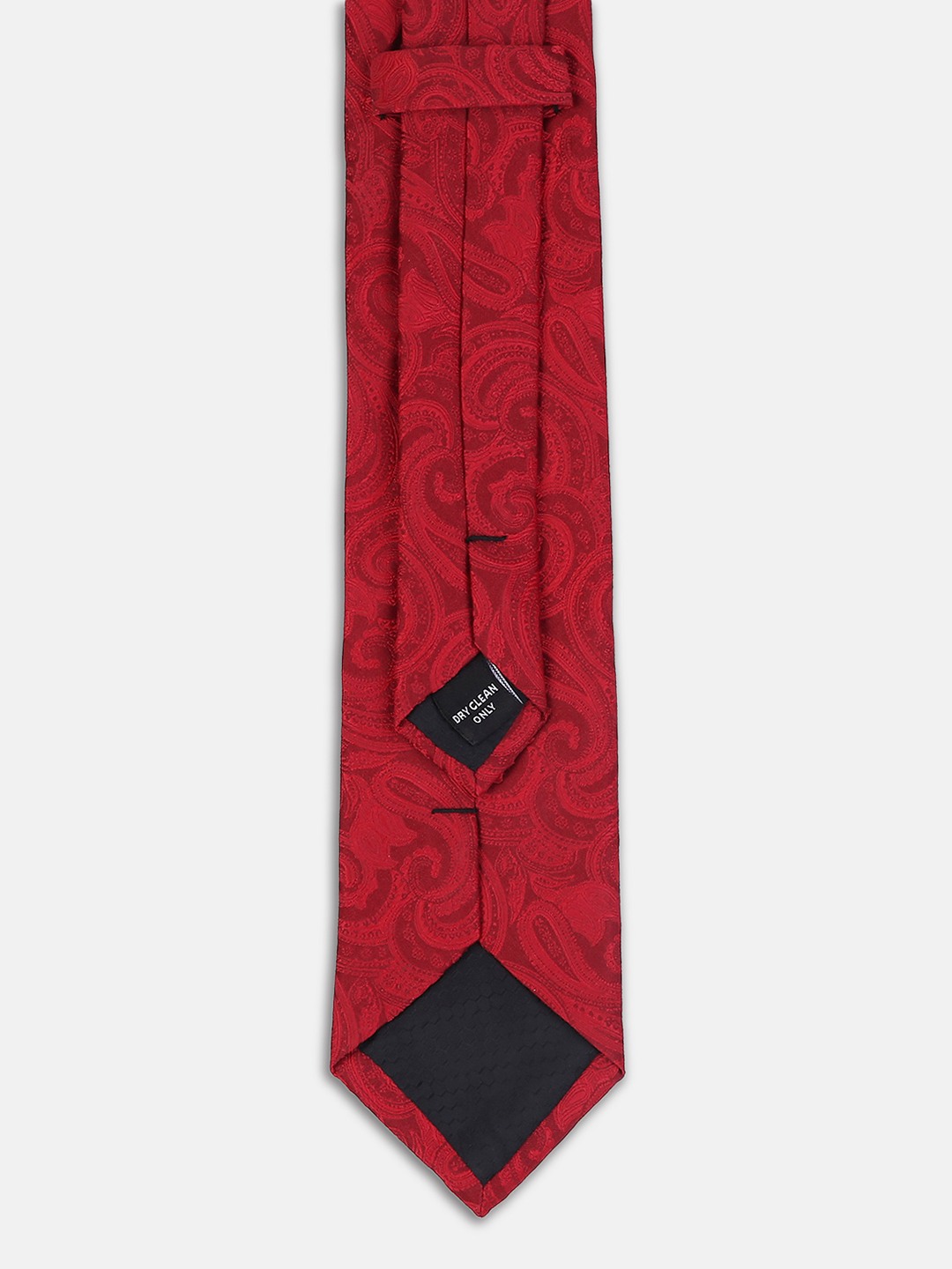 Raymond Men Red Silk Neck Tie