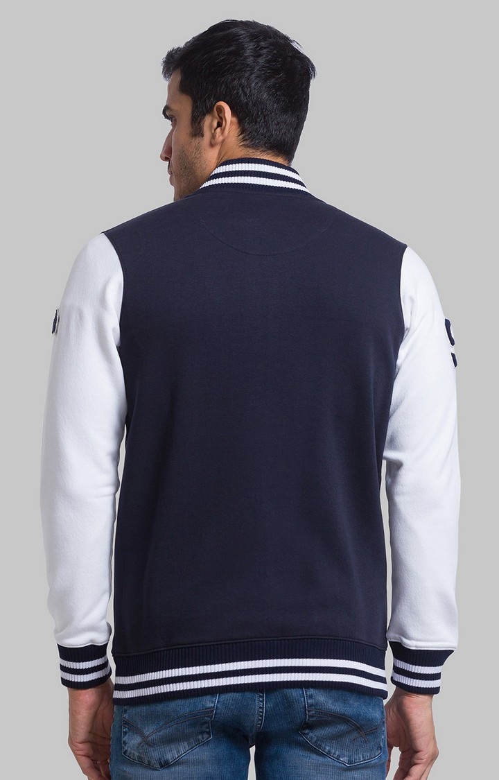 PARX | PARX Regular Fit Blue SweatShirt For Men 4