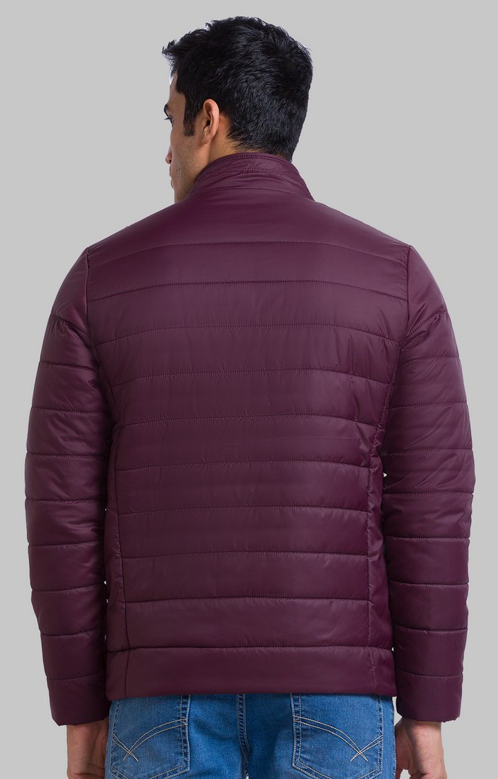 PARX Regular Fit Red Bomber Jackets For Men