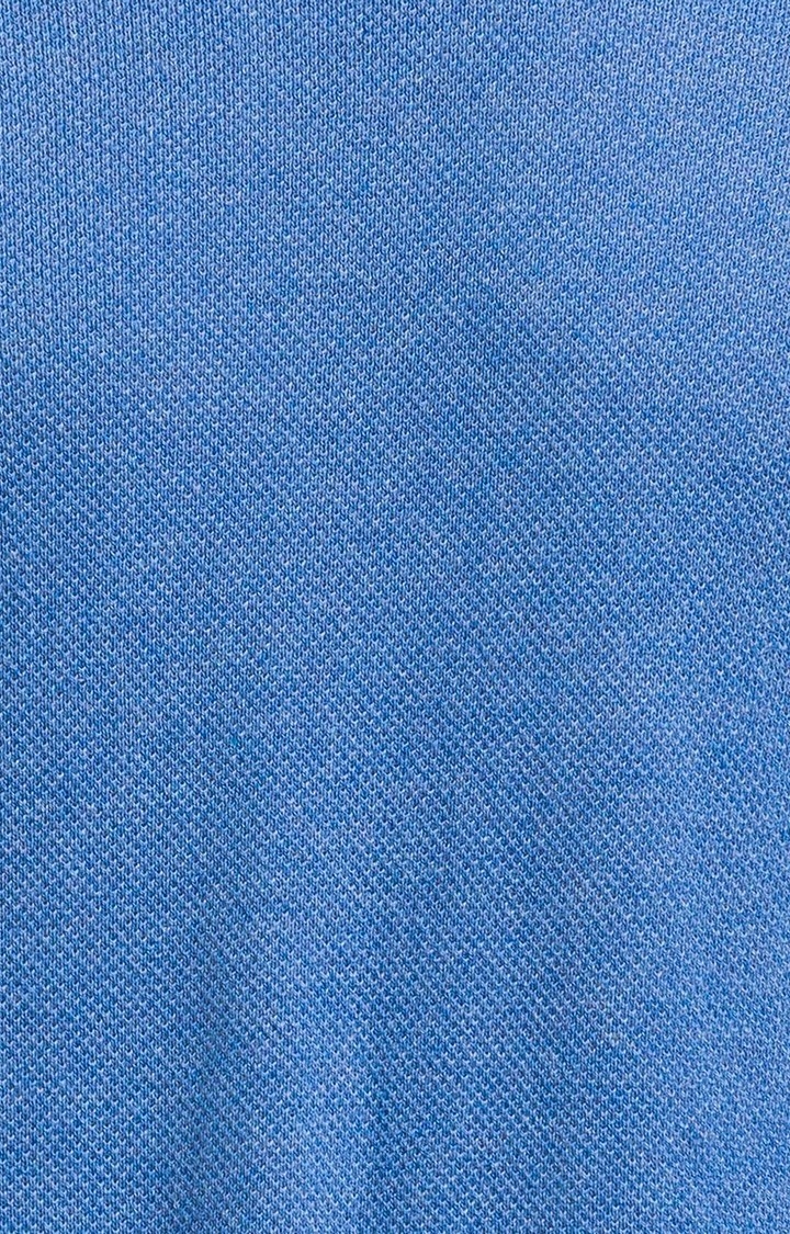 PARX | PARX Regular Fit Blue Sweater For Men 6