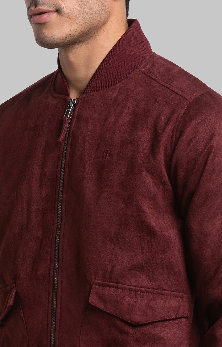 Raymond | Raymond Contemporary Fit Brown Activewear Jackets For Men 5
