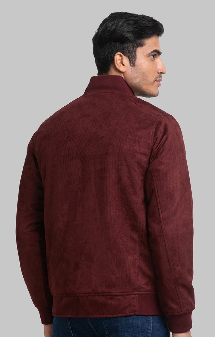 Raymond | Raymond Contemporary Fit Brown Activewear Jackets For Men 4