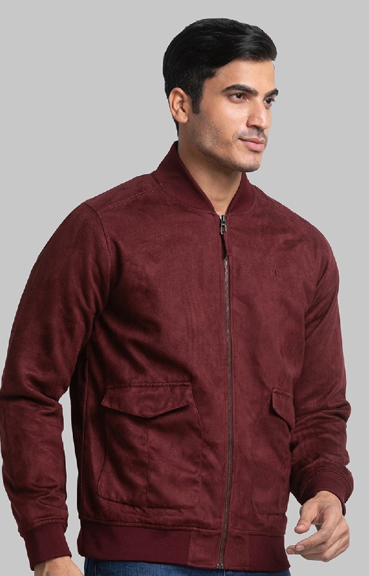 Raymond | Raymond Contemporary Fit Brown Activewear Jackets For Men 2