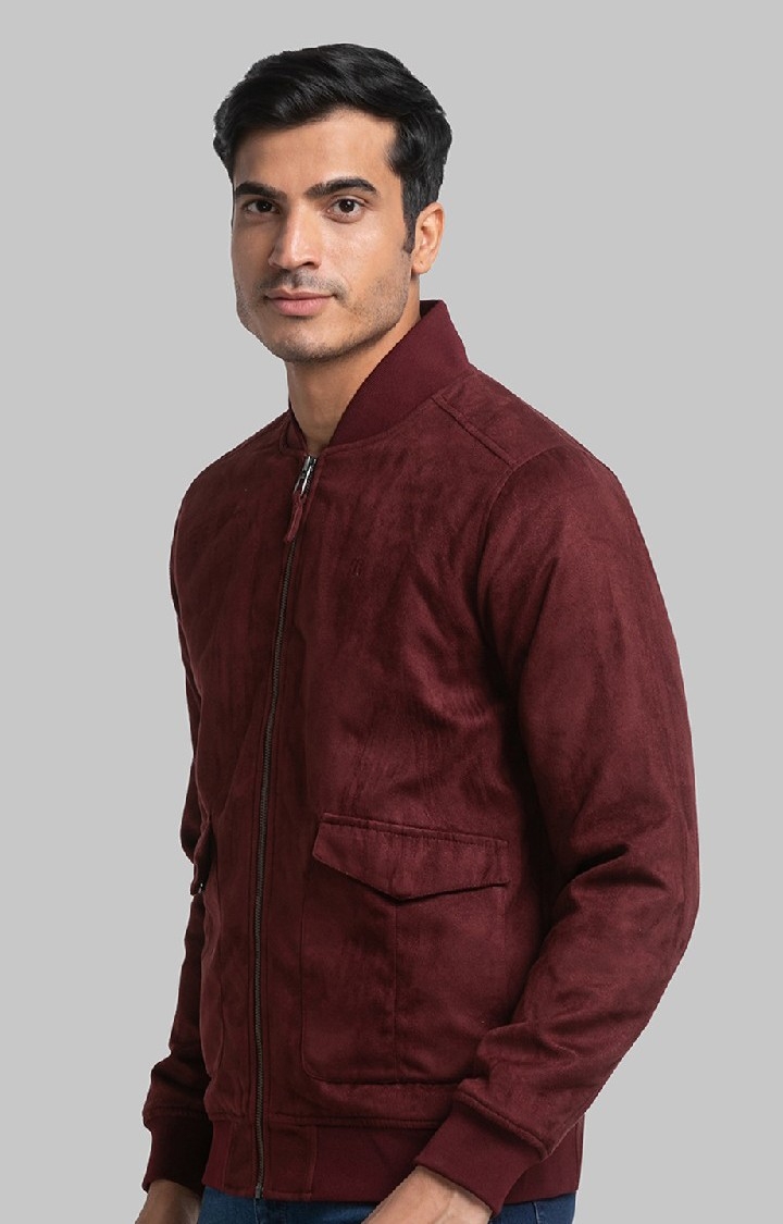Raymond | Raymond Contemporary Fit Brown Activewear Jackets For Men 3