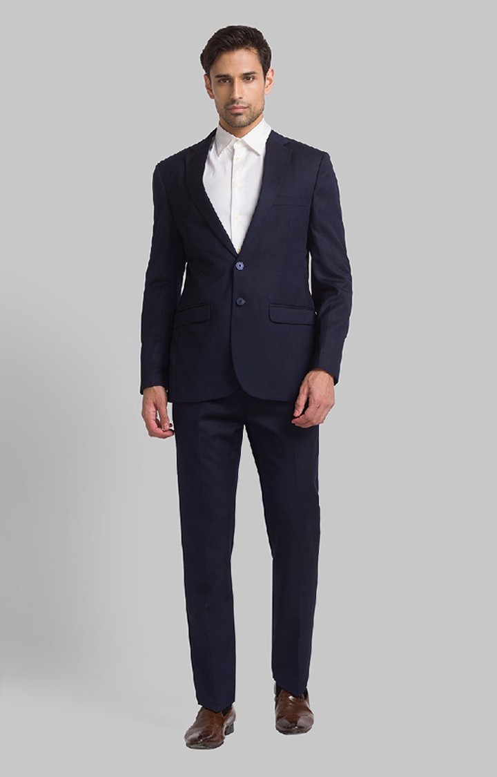 Raymond Contemporary Fit Blue Suit For Men