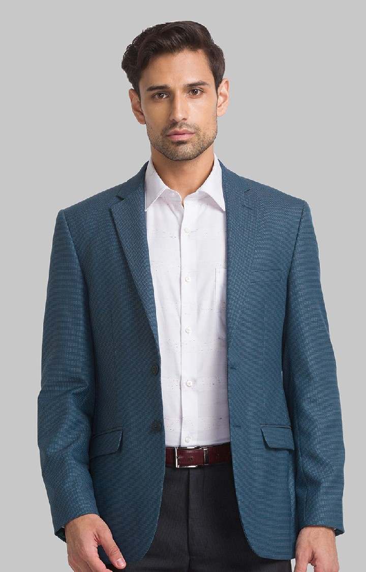 Raymond blue blazer top