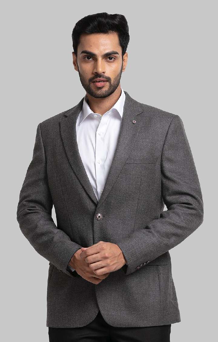 Raymond on sale grey blazer