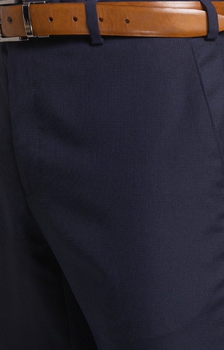 Raymond | Raymond Italian Fit Blue Formal Trouser For Men 5