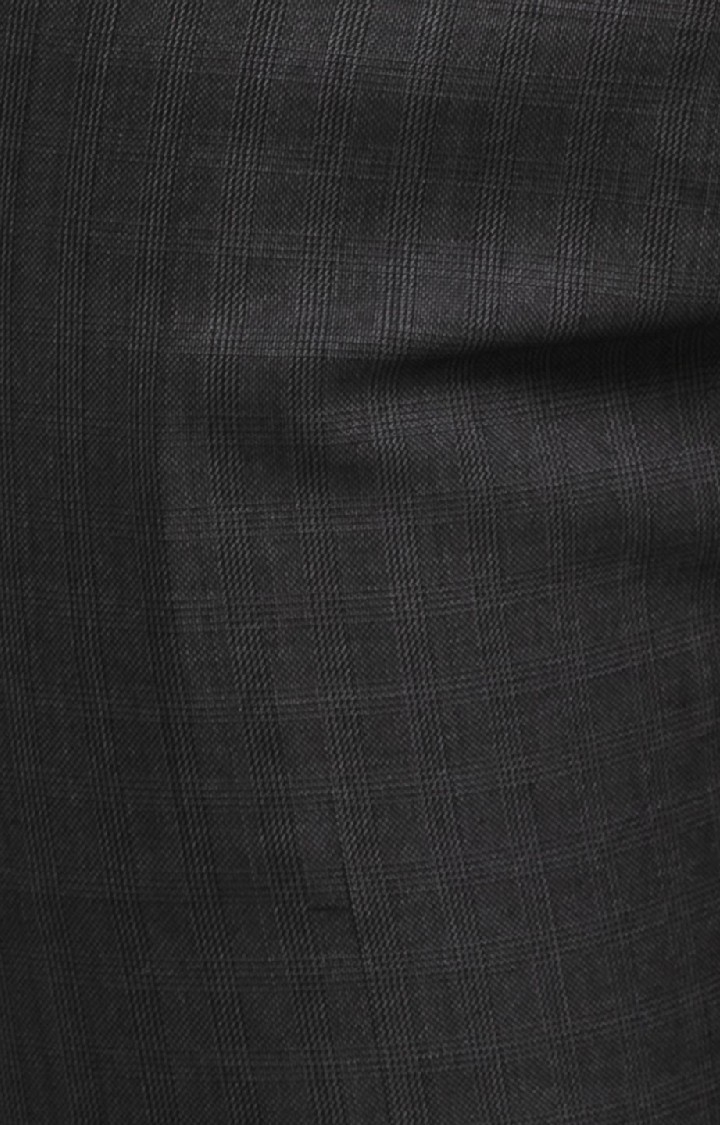 Raymond | Raymond Contemporary Fit Grey Formal Trouser For Men 6