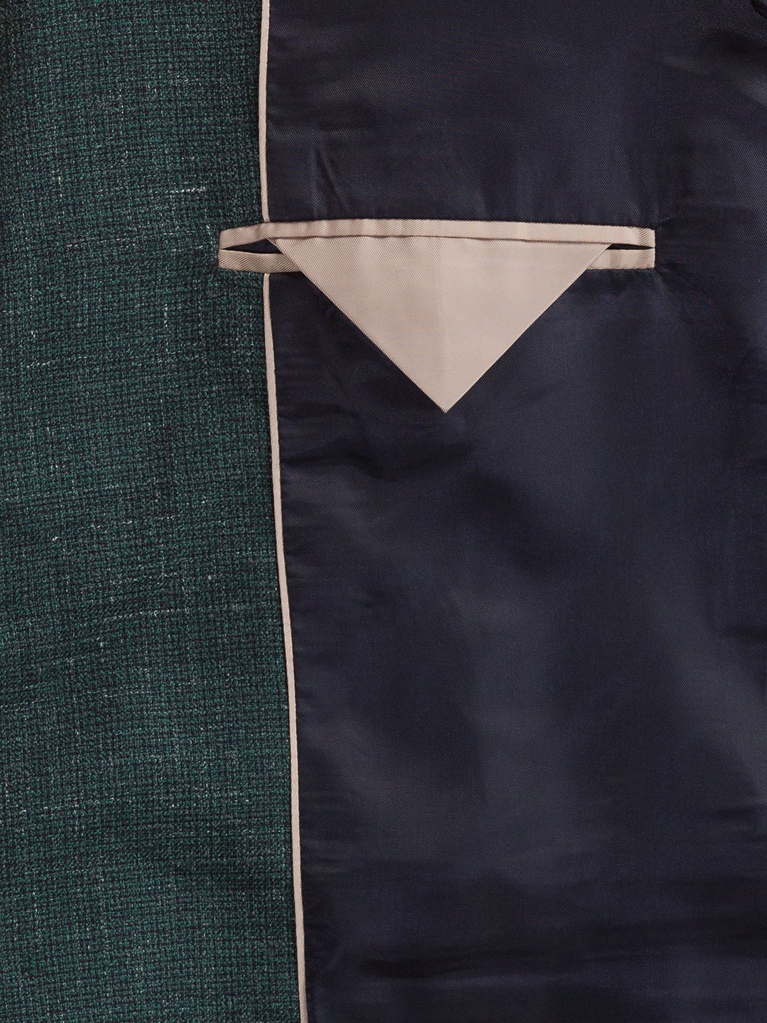Park Avenue Regular Dark Green Blazer For Men