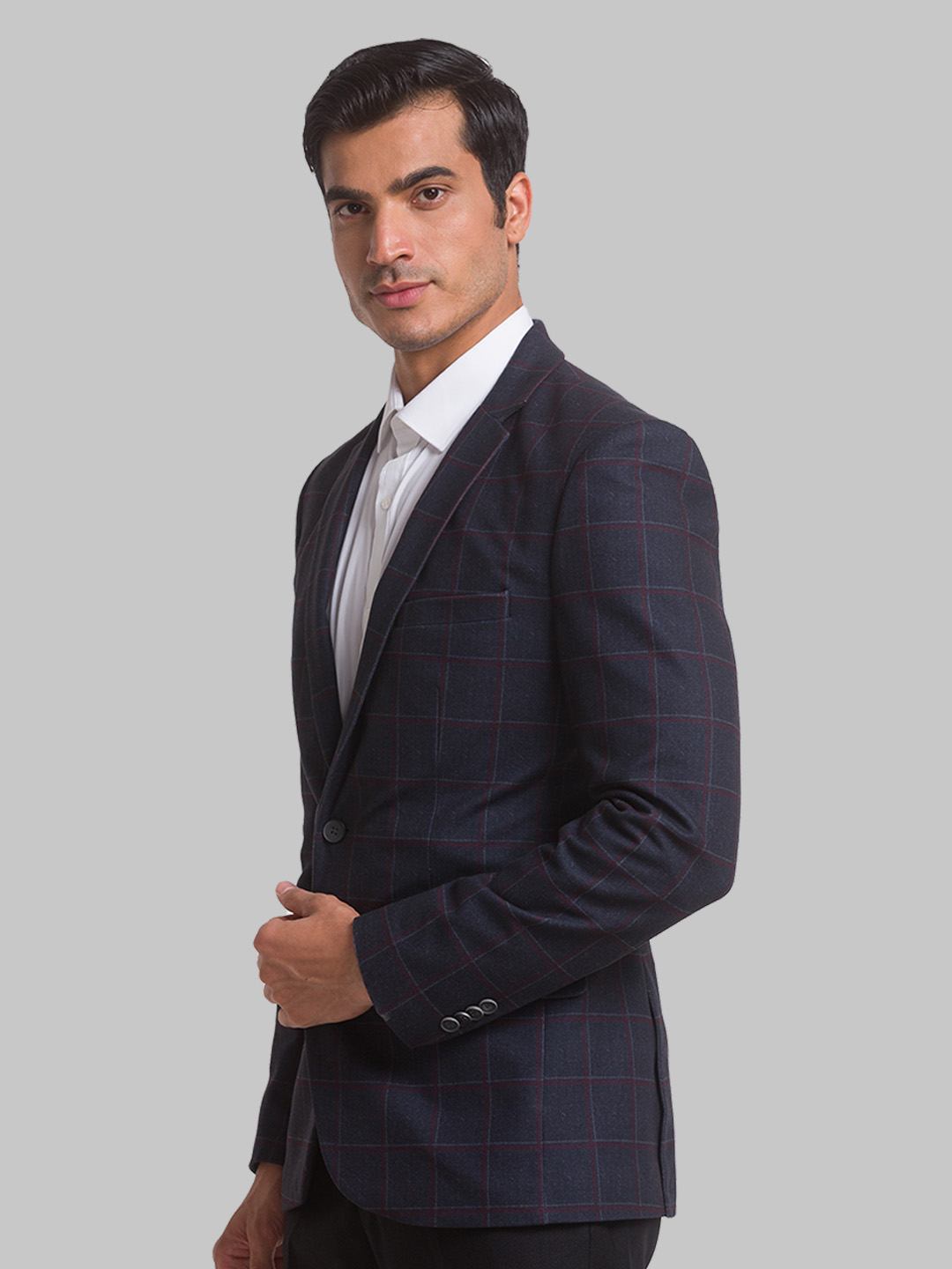 Park Avenue Dark Grey Western Jackets