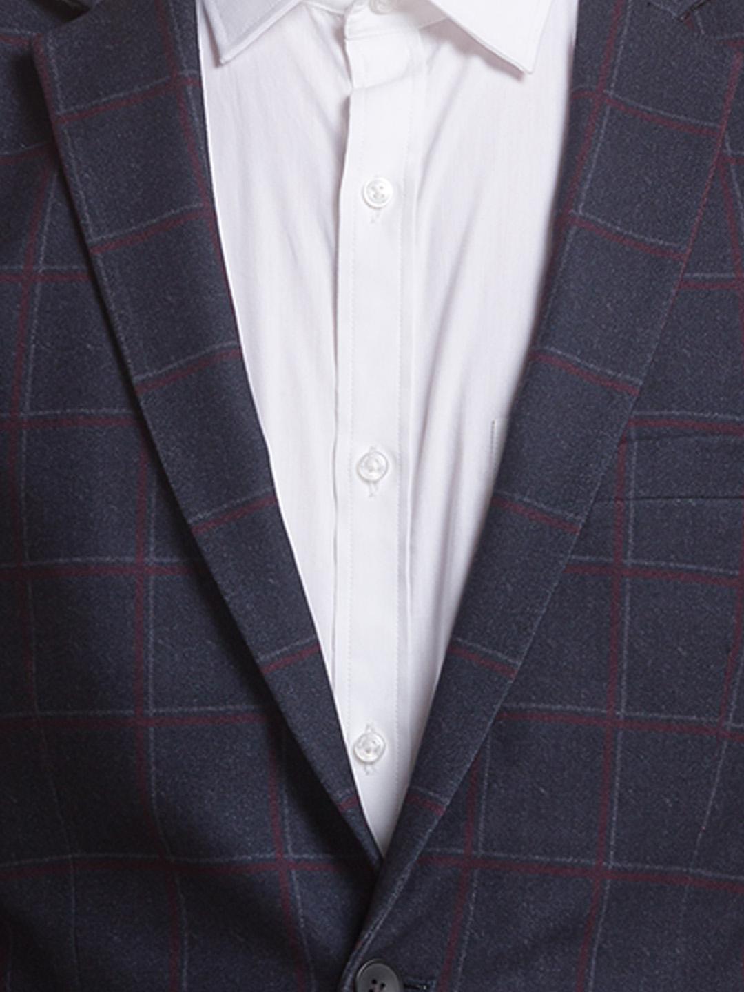 Park Avenue Dark Grey Western Jackets