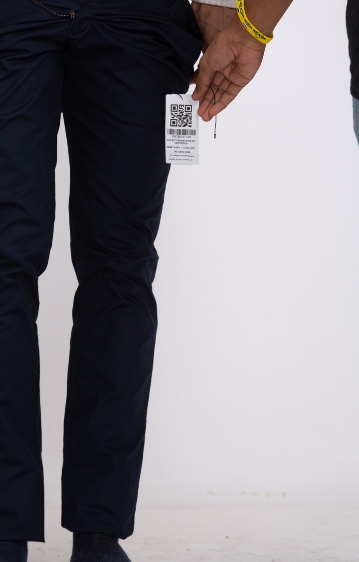 Buy Men Grey Neo Slim Fit Solid Formal Trousers online  Looksgudin
