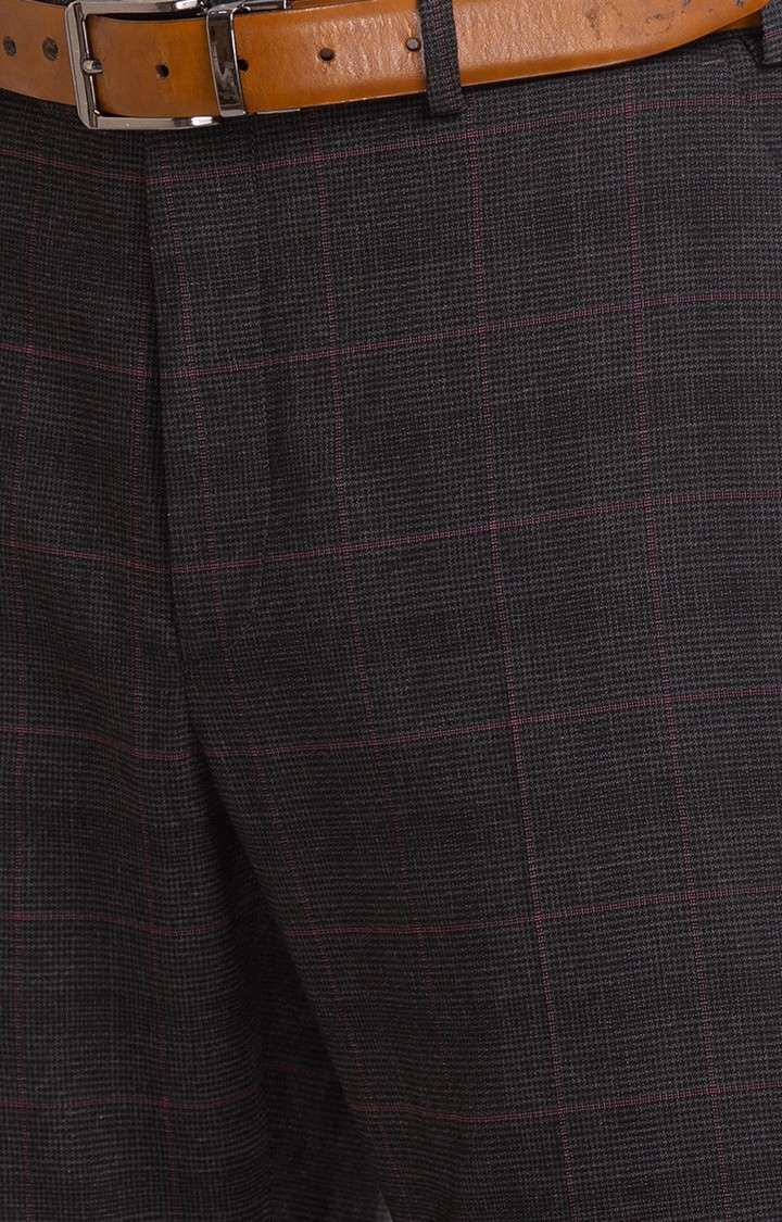 Park Avenue Neo Fit Black Formal Trouser For Men
