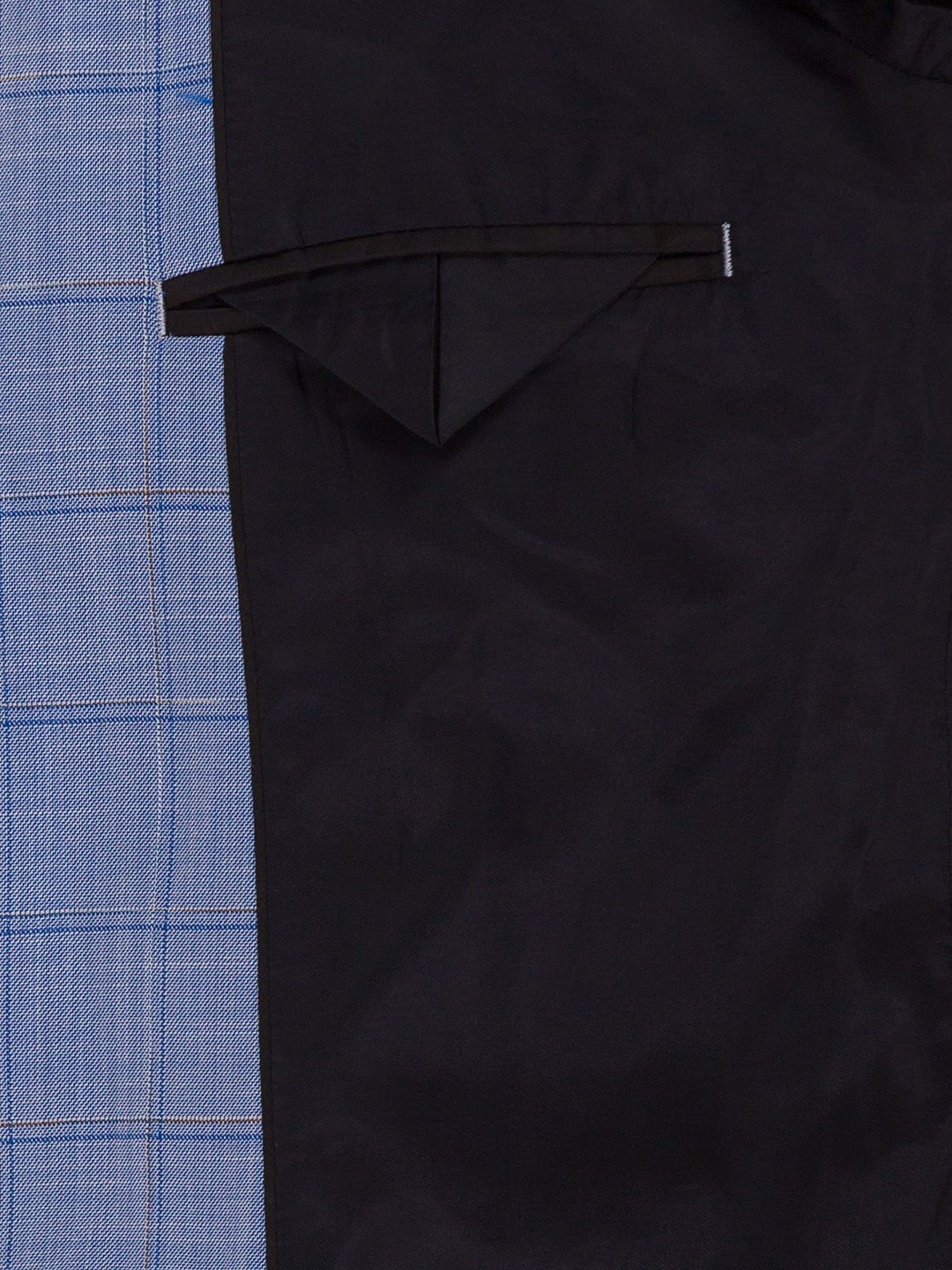 Park Avenue Super Slim Fit Medium Blue Suit For Men