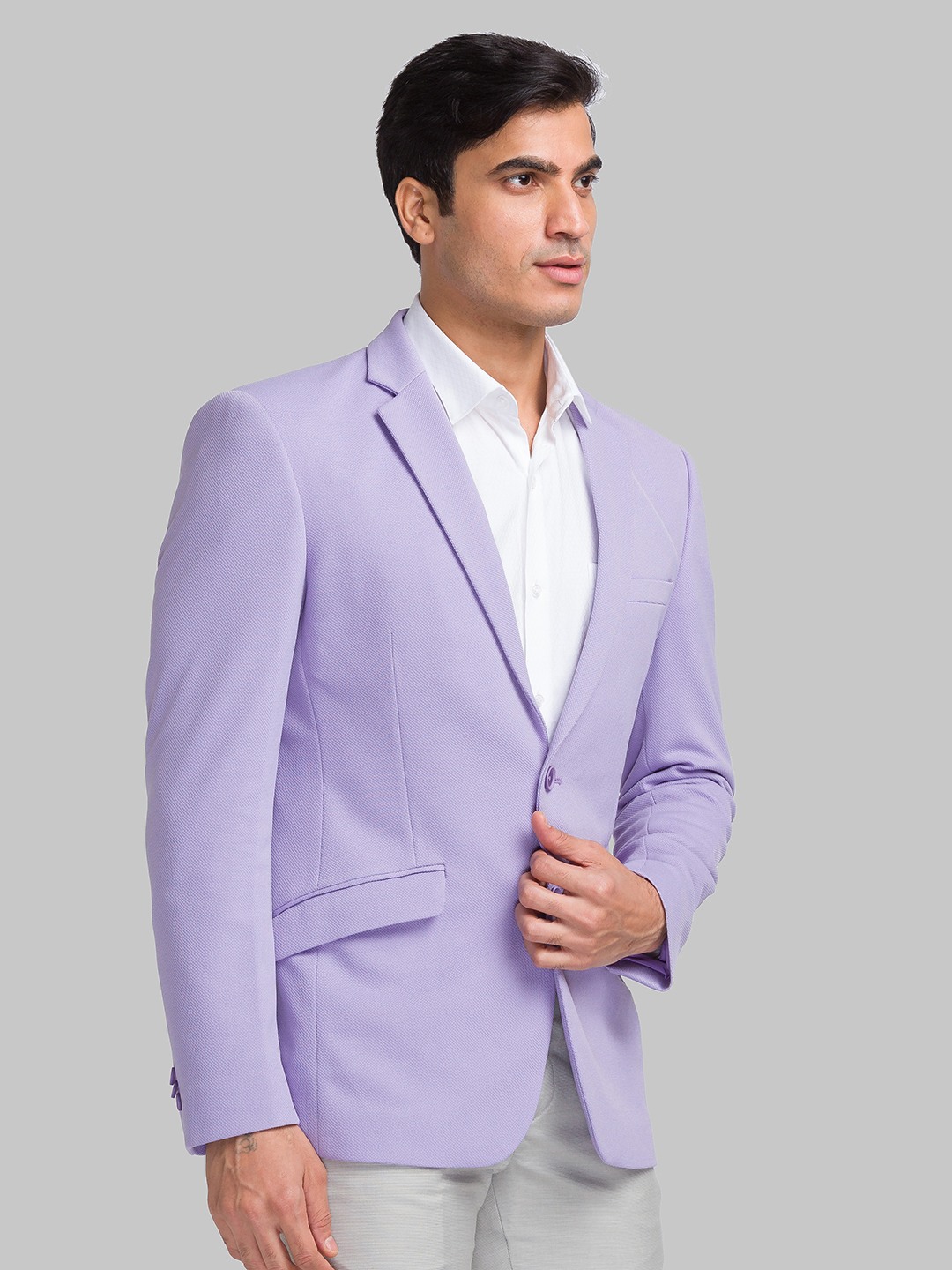 Light purple 2024 blazer mens