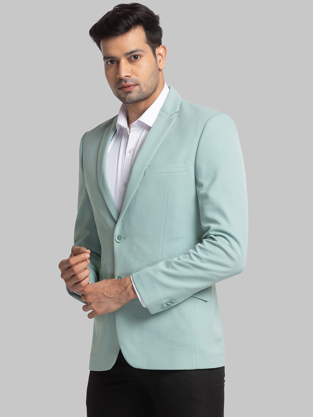 Pastel green blazer mens hotsell