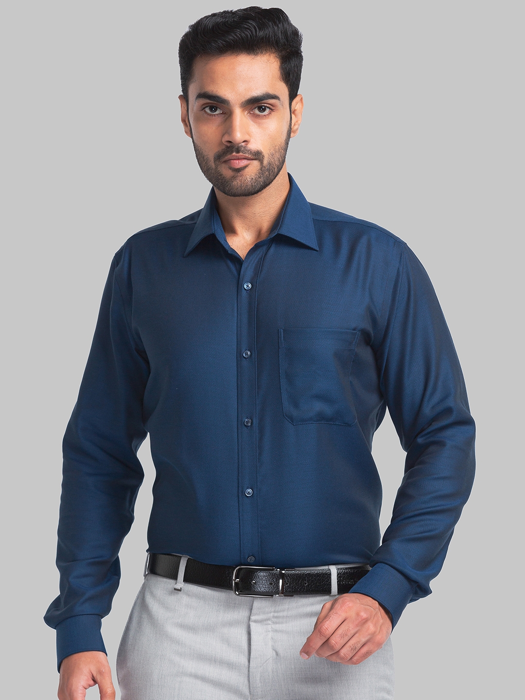 Raymond PARK AVENUE Fawn Regular Fit Shirt [PMSK10808-F281F039] 39 in Thane  at best price by The Raymond Shop - Justdial