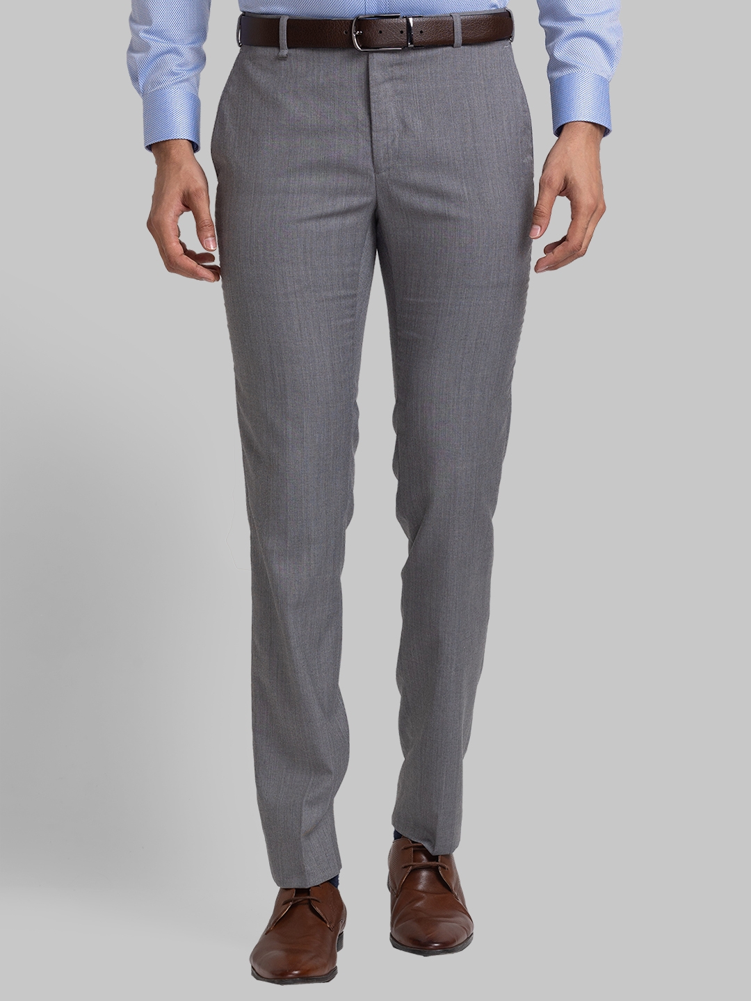Raymond Men's Slim Pants (RMTS02975-G6_Dark Grey_76) : Amazon.in: Fashion