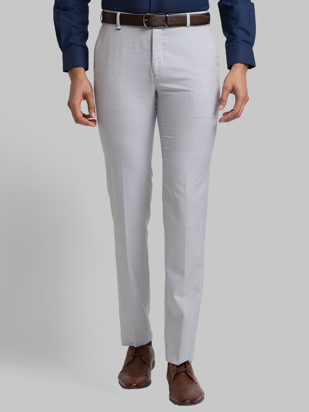 Raymond Fawn Slim Fit Flat Front Trousers