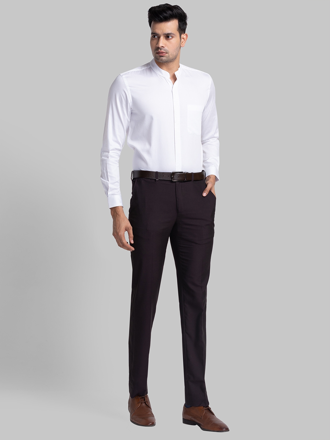 We Perfect Regular Fit Men Grey, Blue Trousers - Buy We Perfect Regular Fit  Men Grey, Blue Trousers Online at Best Prices in India | Flipkart.com