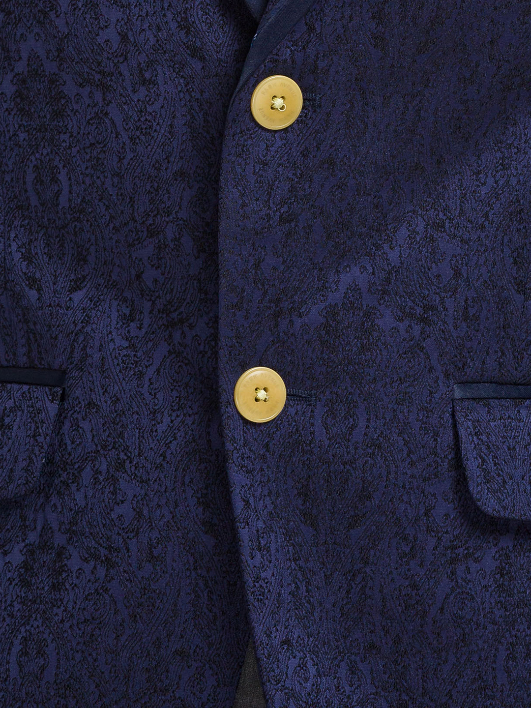 Park Avenue Super Slim Fit Dark Blue Suit For Men