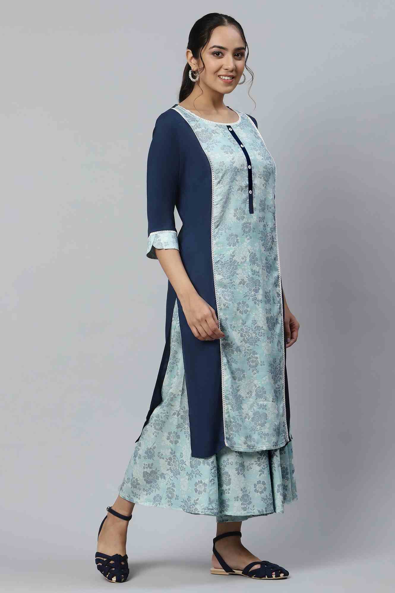 AURELIA LADIES WESTERN KURTI 2PCS SET 24AUAS13380 504141