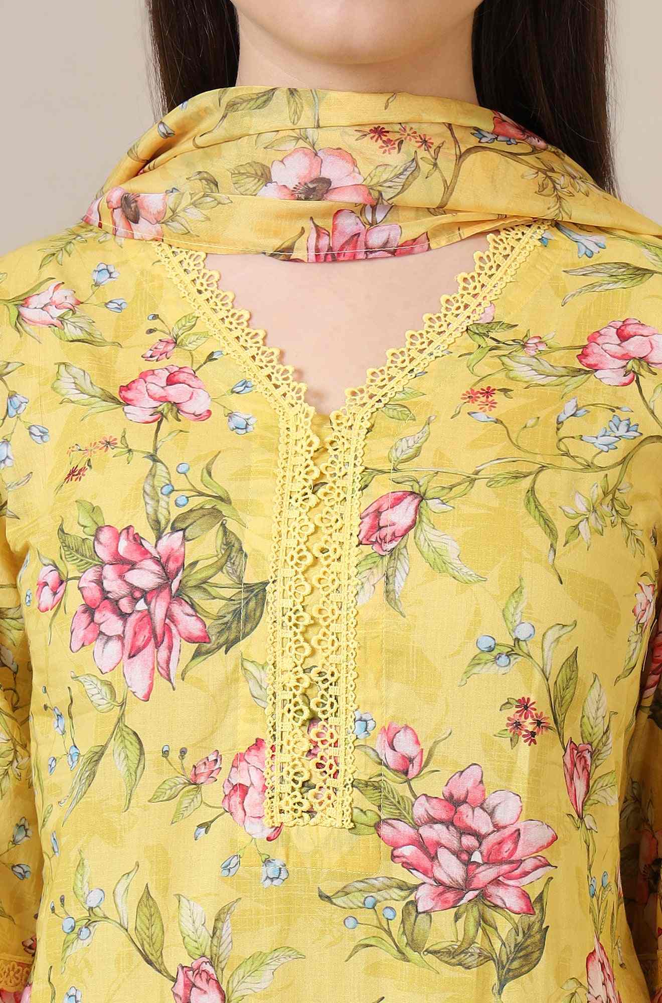 AURELIA LADIES WESTERN KURTI 3PCS SET AS15557 508773