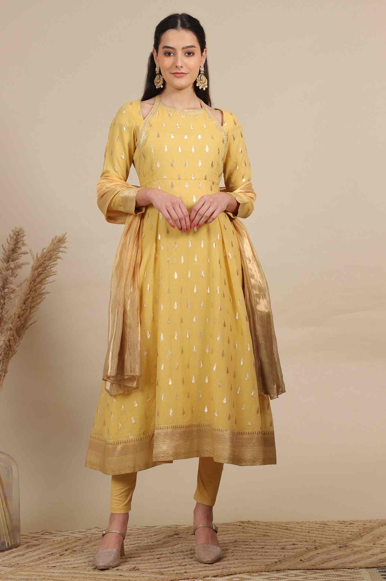 AURELIA LADIES WESTERN KURTI 3PCS SET AS15763 705615