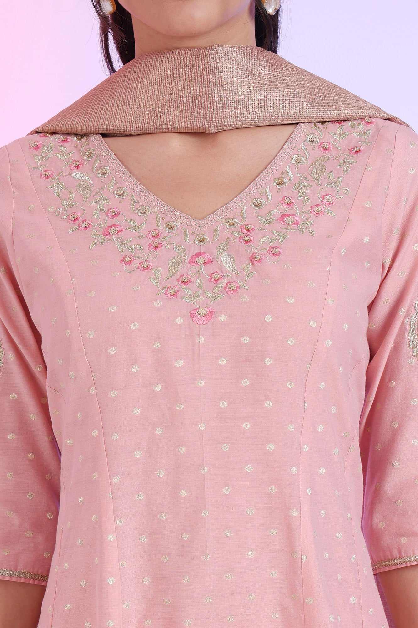 AURELIA LADIES WESTERN KURTI 3PCS SET AS15767 705612