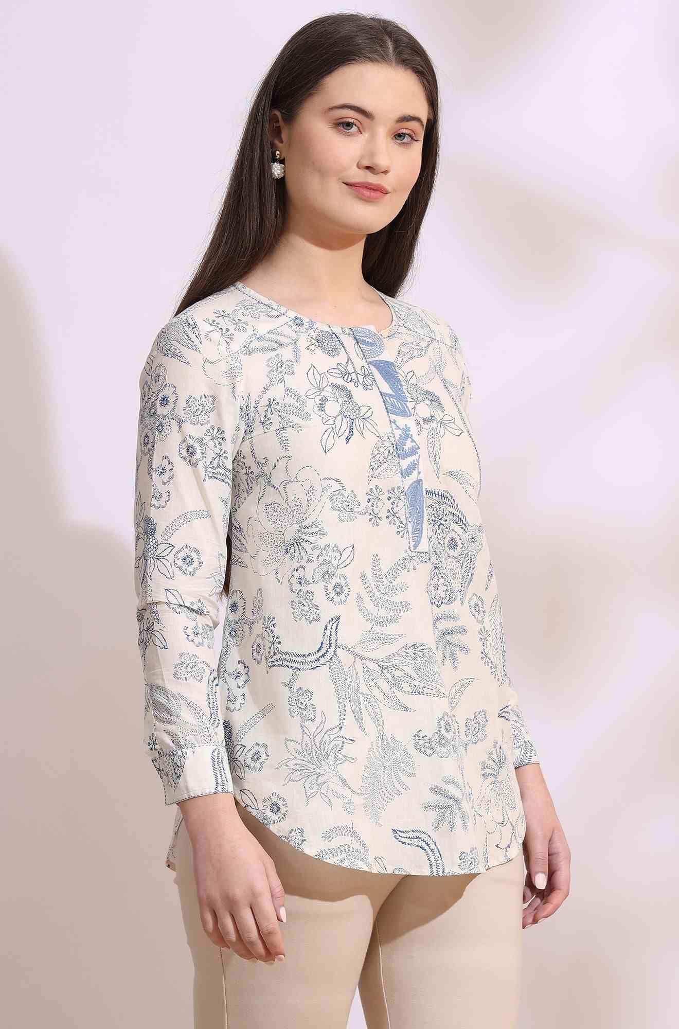 W LADIES WESTERN KURTI 1PCS W31200 124968
