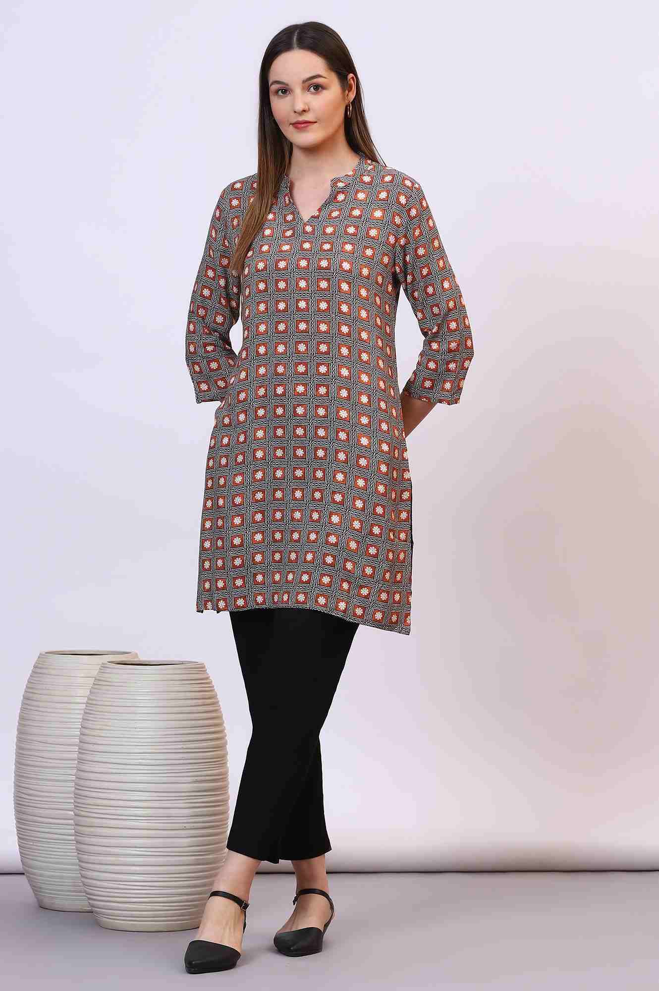AURELIA LADIES WESTERN KURTI 1PCS A30505 509243