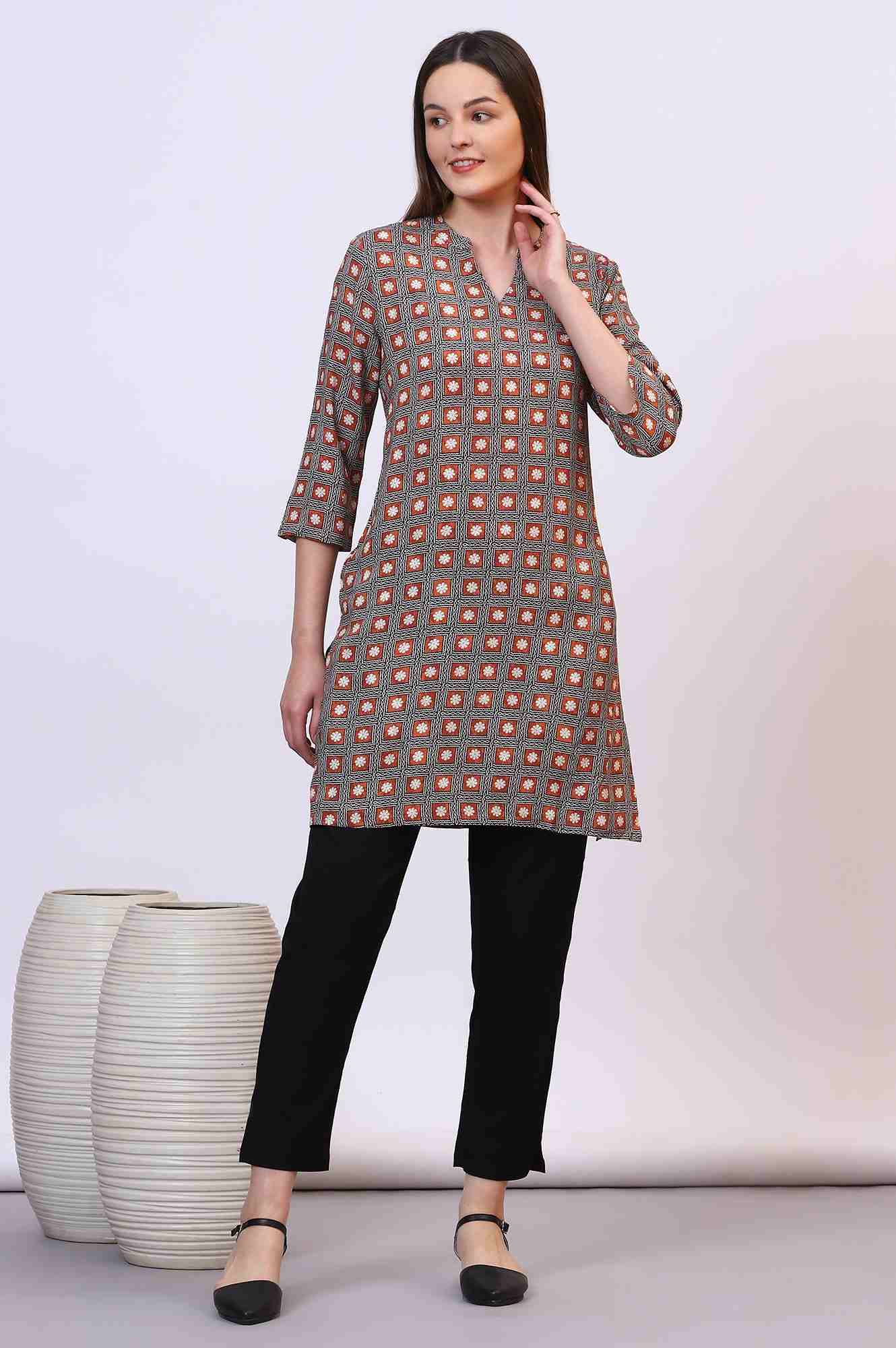 AURELIA LADIES WESTERN KURTI 1PCS A30505 509243
