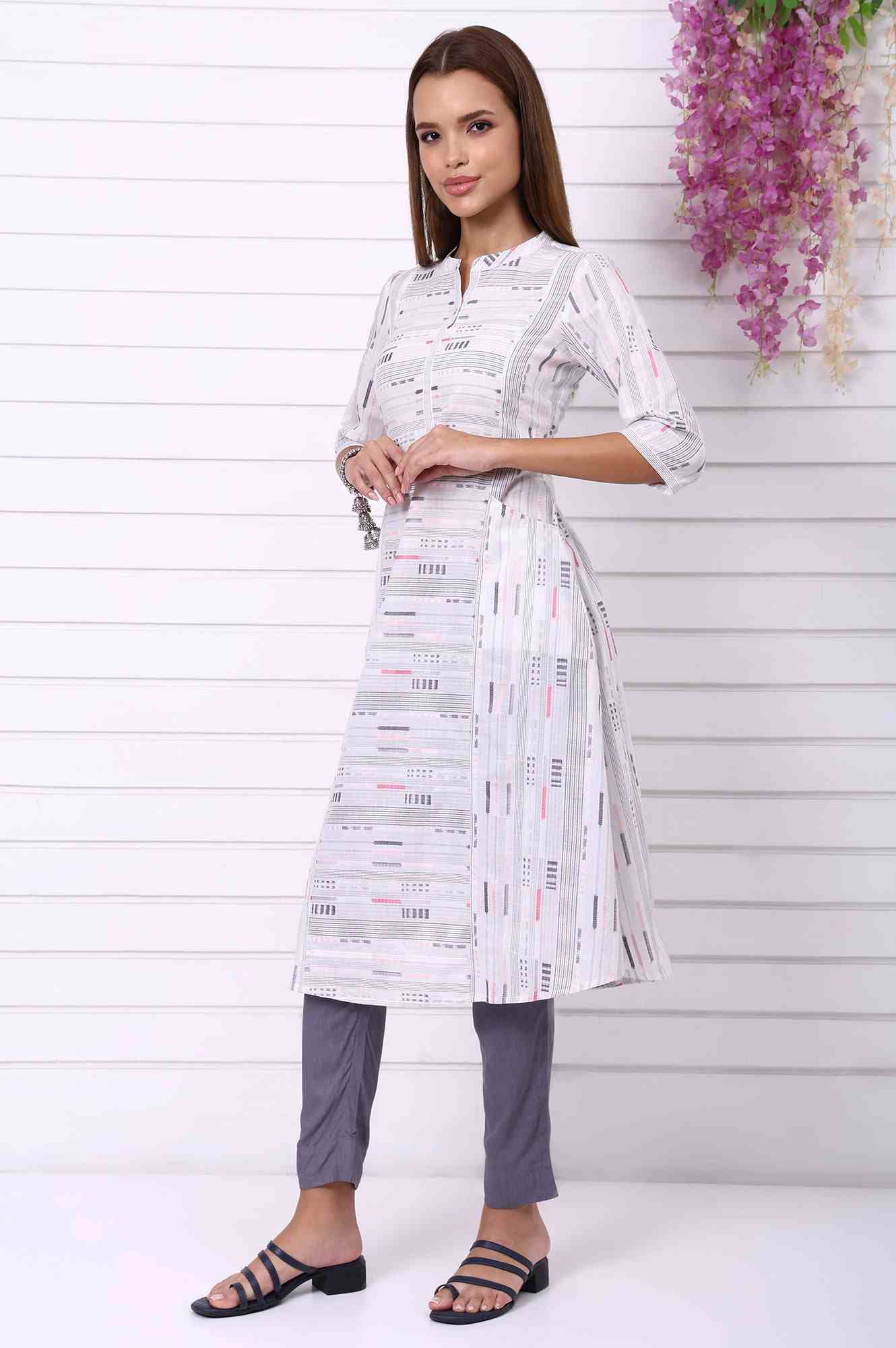 AURELIA LADIES WESTERN KURTI 2PCS SET AS15964 705674