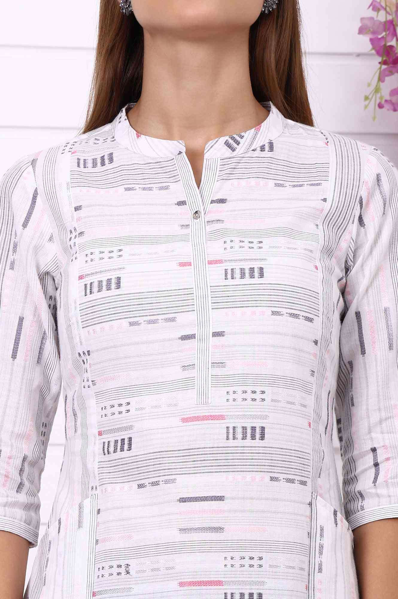 AURELIA LADIES WESTERN KURTI 2PCS SET AS15964 705674